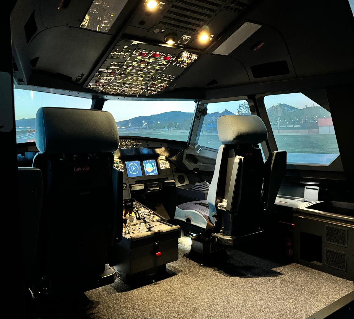 A320 계기 패널 이미지