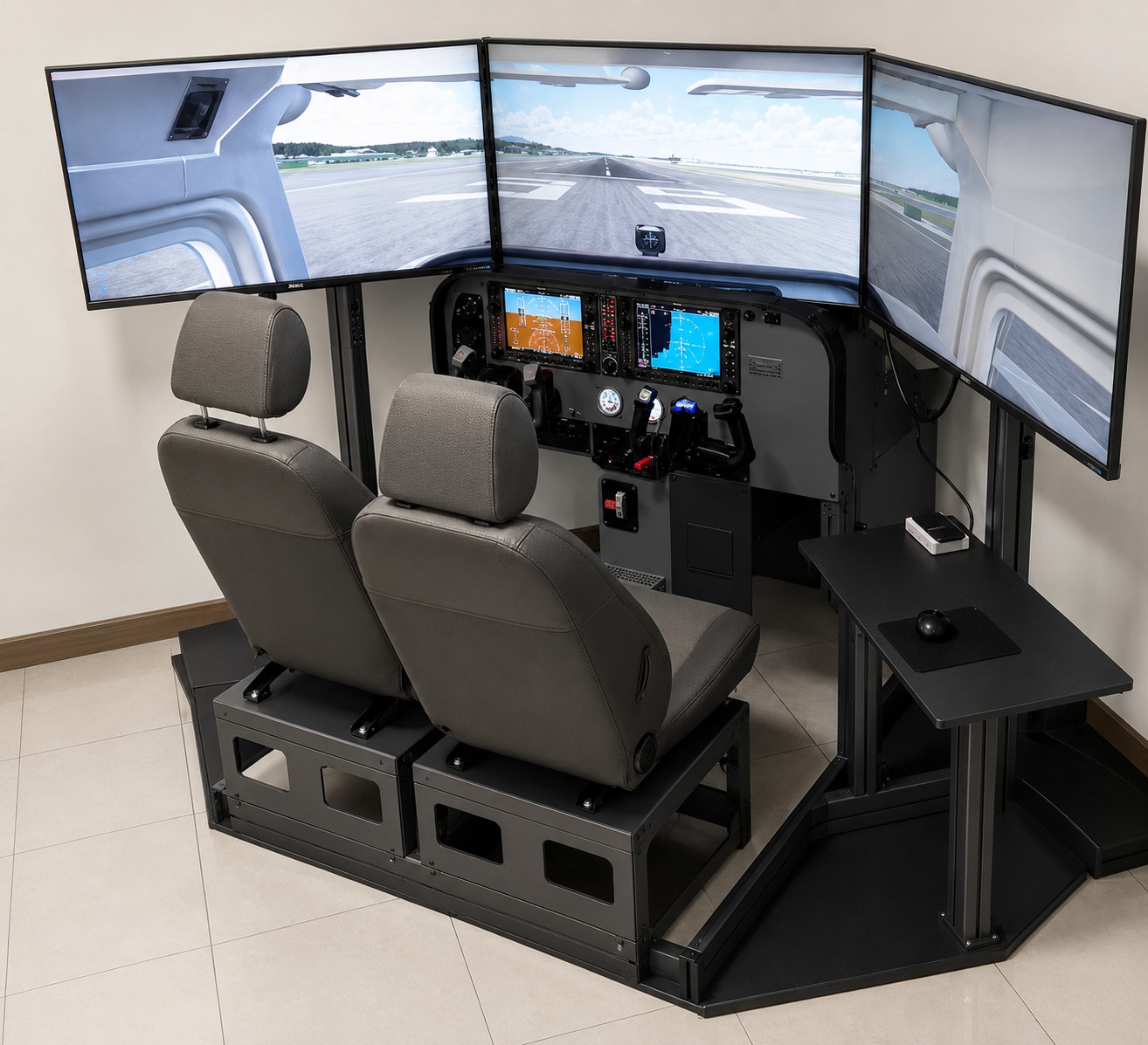 Cessna-172 계기 패널 이미지